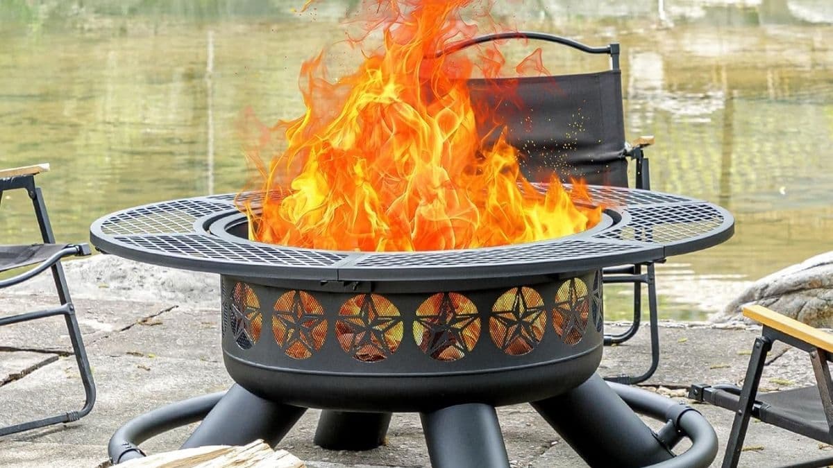 Why the Verdeluxe 47 Inch Outdoor Fire Pit Works Well for Backyard Gatherings