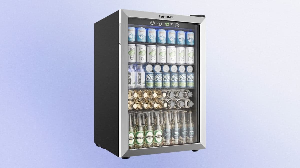 EUHOMY 4.5 Cu.ft Beverage Refrigerator: Why It Works Well for Compact Beverage Storage