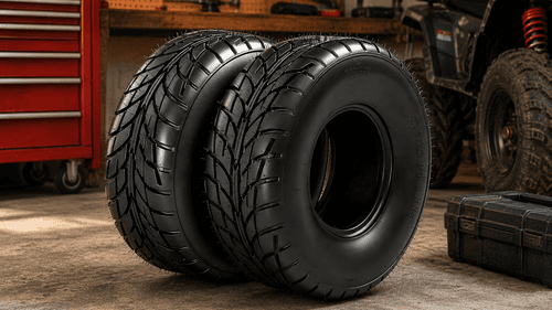 How MOTOOS Set of 2 19x7-8 ATV UTV Tires Perform on Mud and Gravel