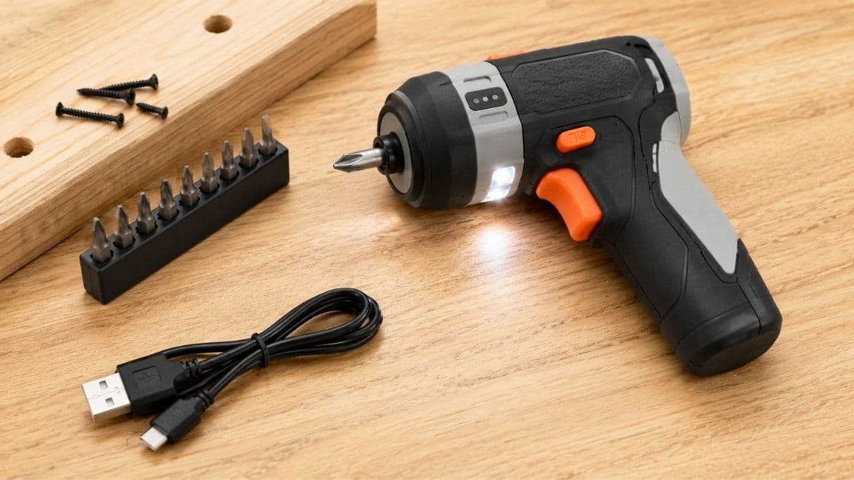 Amazon Basics by SKIL 4V Cordless Stick Screwdriver: A Compact Solution for Everyday Home Repairs