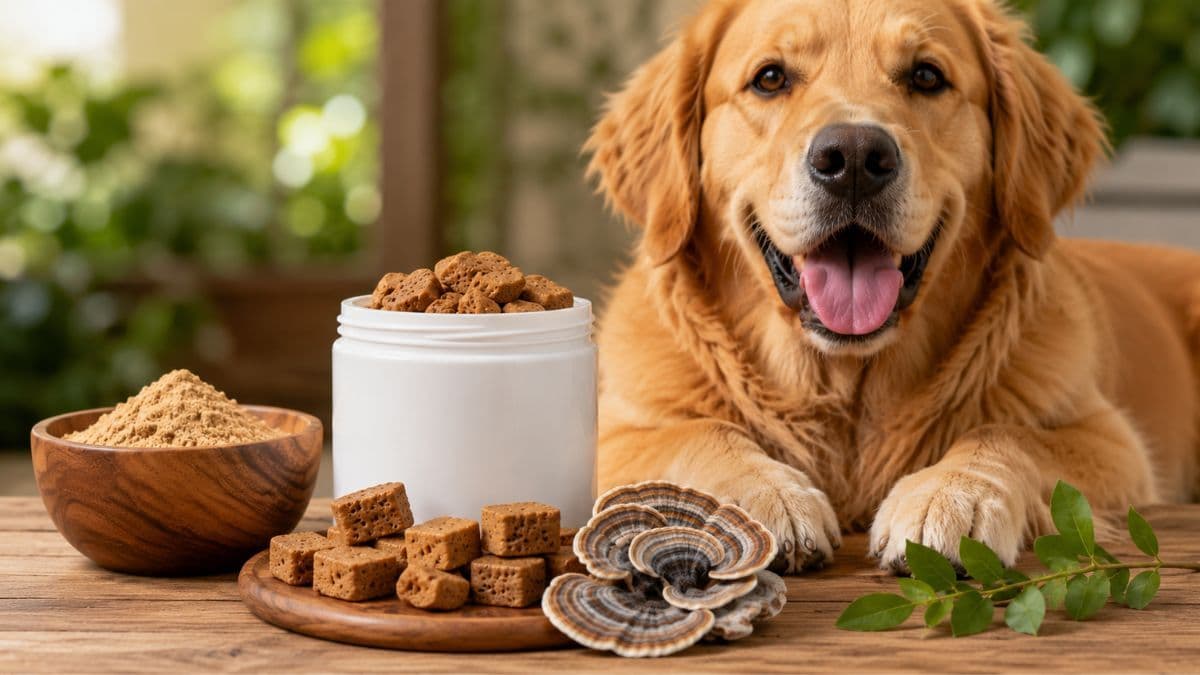Pets Are Kids Turkey Tail Mushroom for Dogs: A Natural Way to Support Your Dog's Wellness
