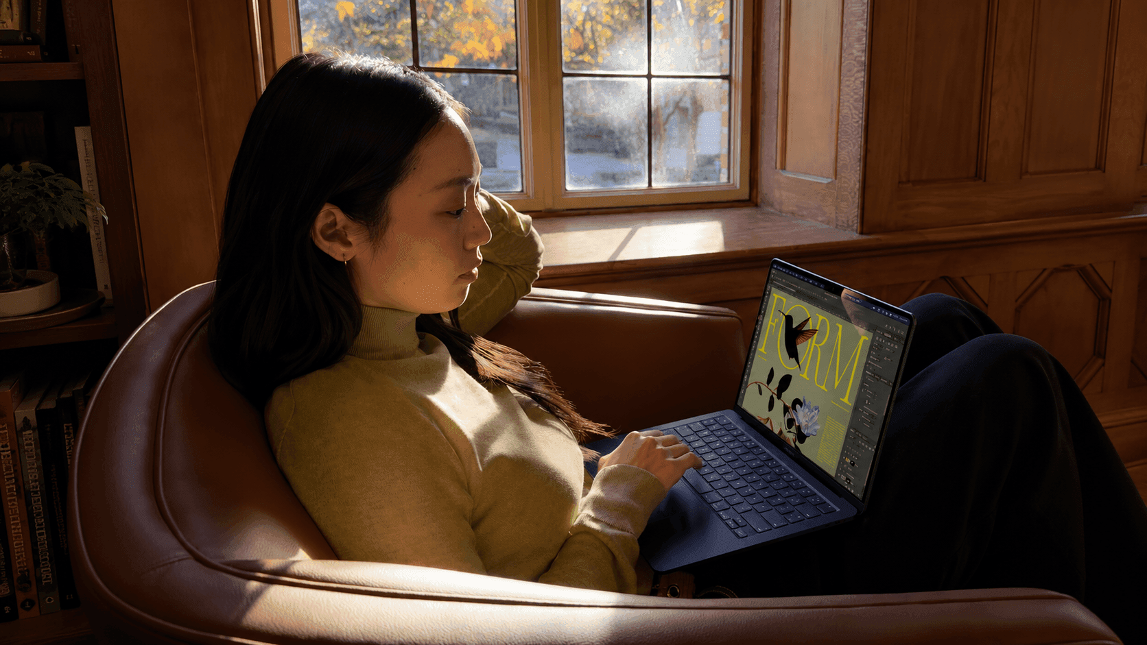 Apple 2026 MacBook Air laptop on modern workspace desk with slim design and Retina display