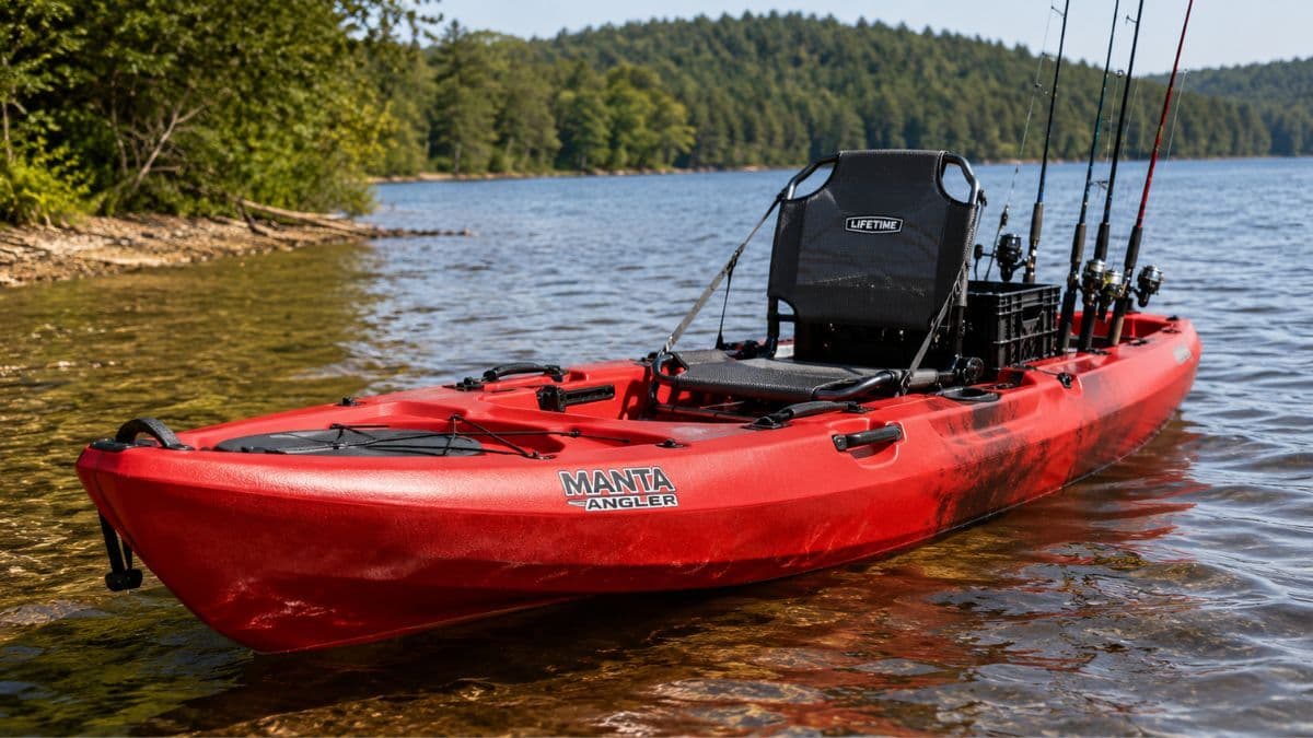 Lifetime Manta Angler Kayak 10: A Great Choice for Your Next Outdoor Adventure